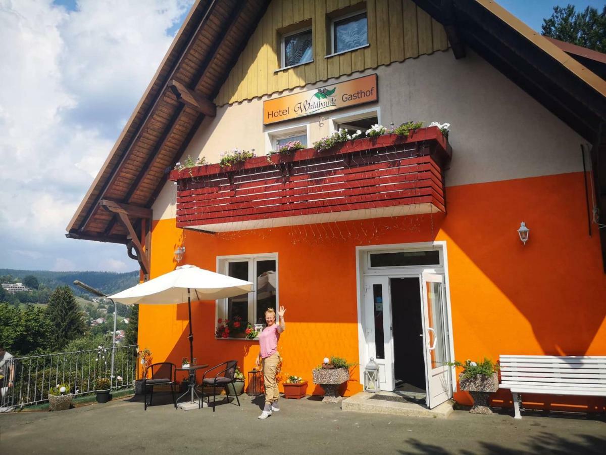 Hotel Pension Waldbaude ヴァルメンシュタイナハ エクステリア 写真